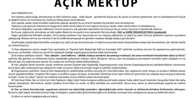 Derneğimiz Neden Böyle Bir Mektup Yazma İhtiyacı Duydu?